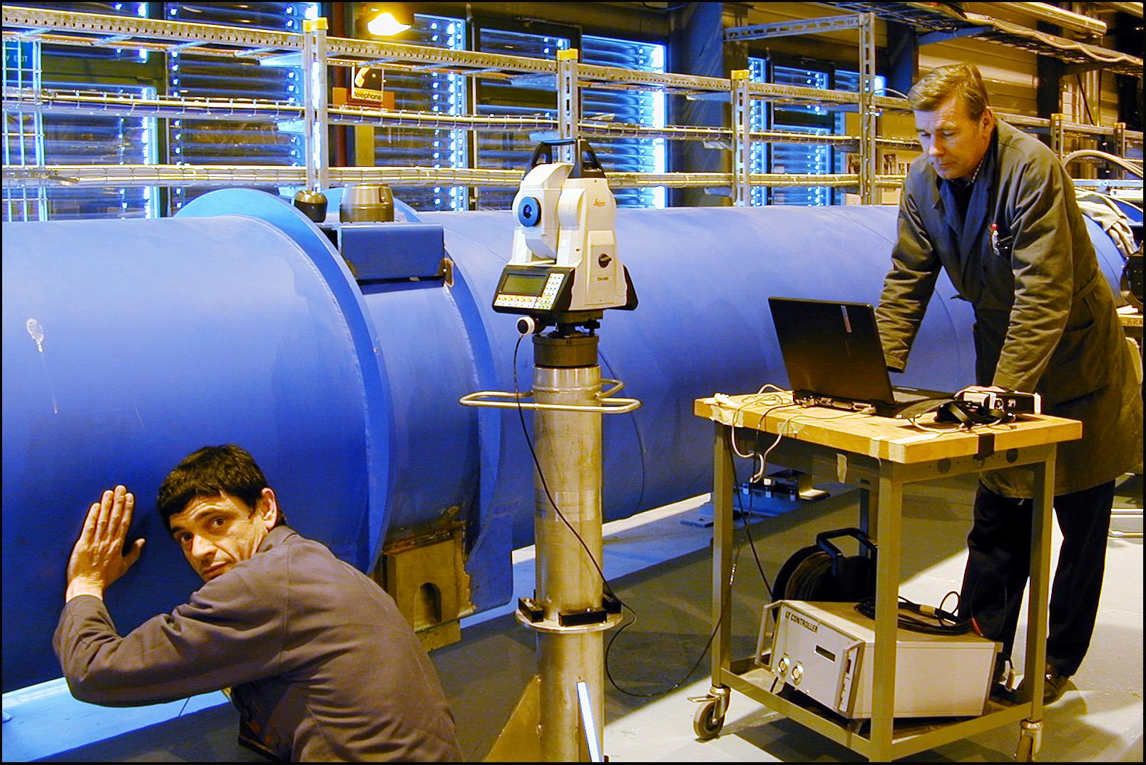 cern"s surveyors are pushing back the frontiers of precision