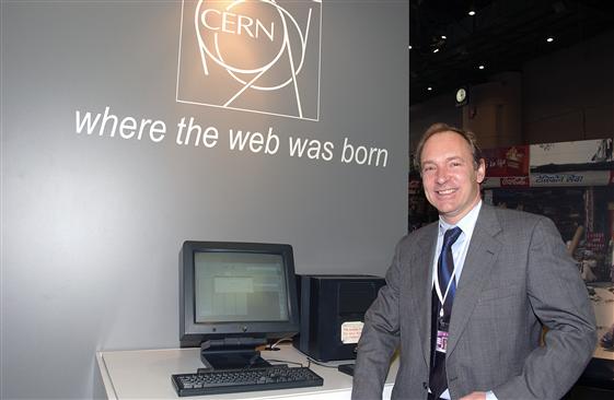 ejendom støj Bonde Tim Berners-Lee during the WSIS - CERN Document Server