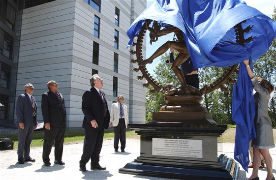 Lord Shiva Statue Unveiled - CERN Document Server